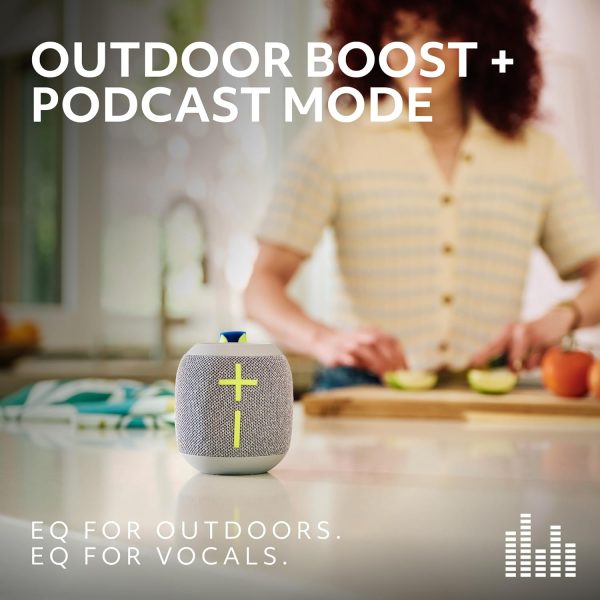 Ultimate Ears WONDERBOOM 4 Outdoor Speakers Bluetooth Waterproof with Big Bass & 360-Degree Sound, Dustproof Floating Wireless Speaker, 131ft Range - Blue - Image 3